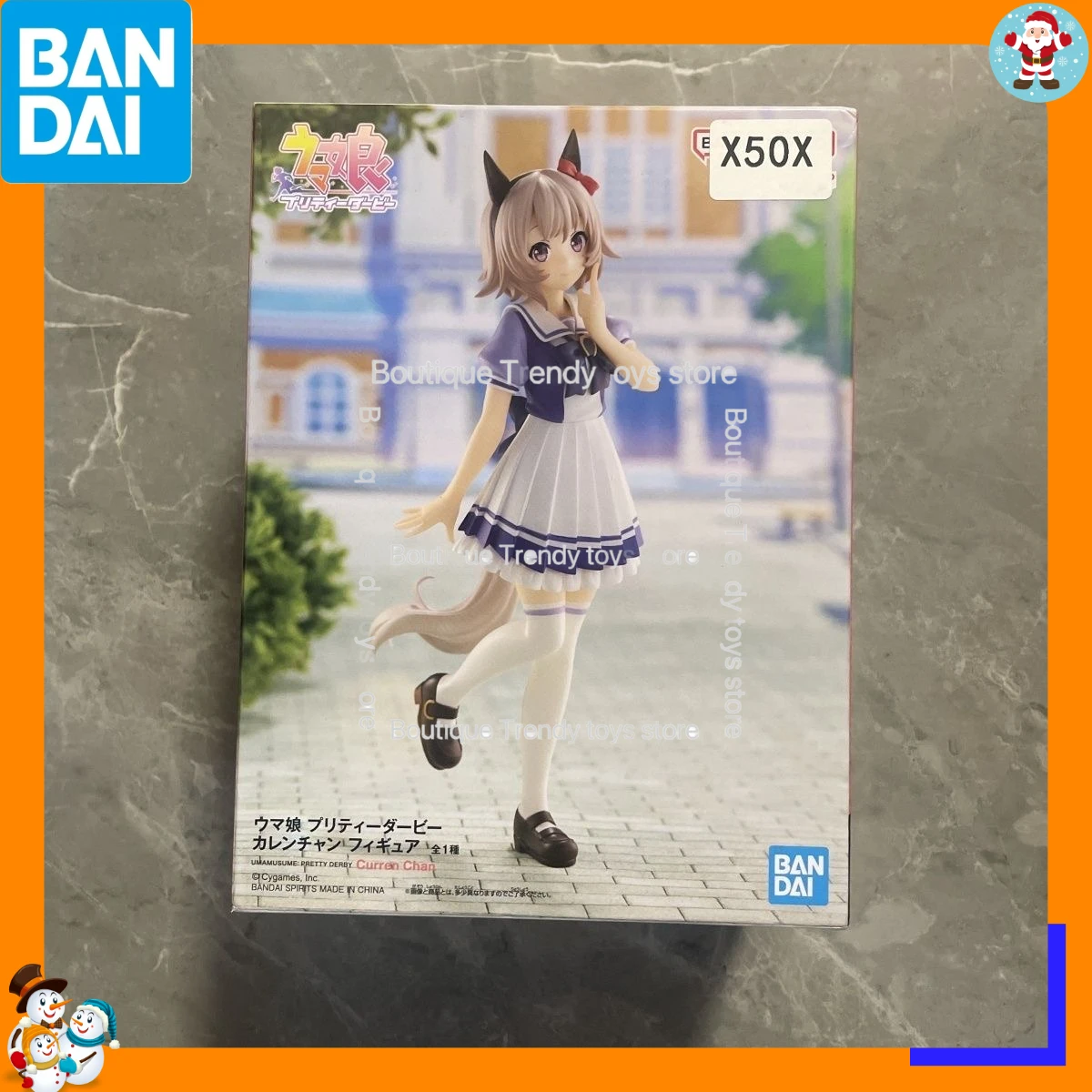 

In Stock Bandai Original Banpresto Pretty Derby Curren Chan Action Figure Model Doll Brand New Boxed Anime Characters Garage