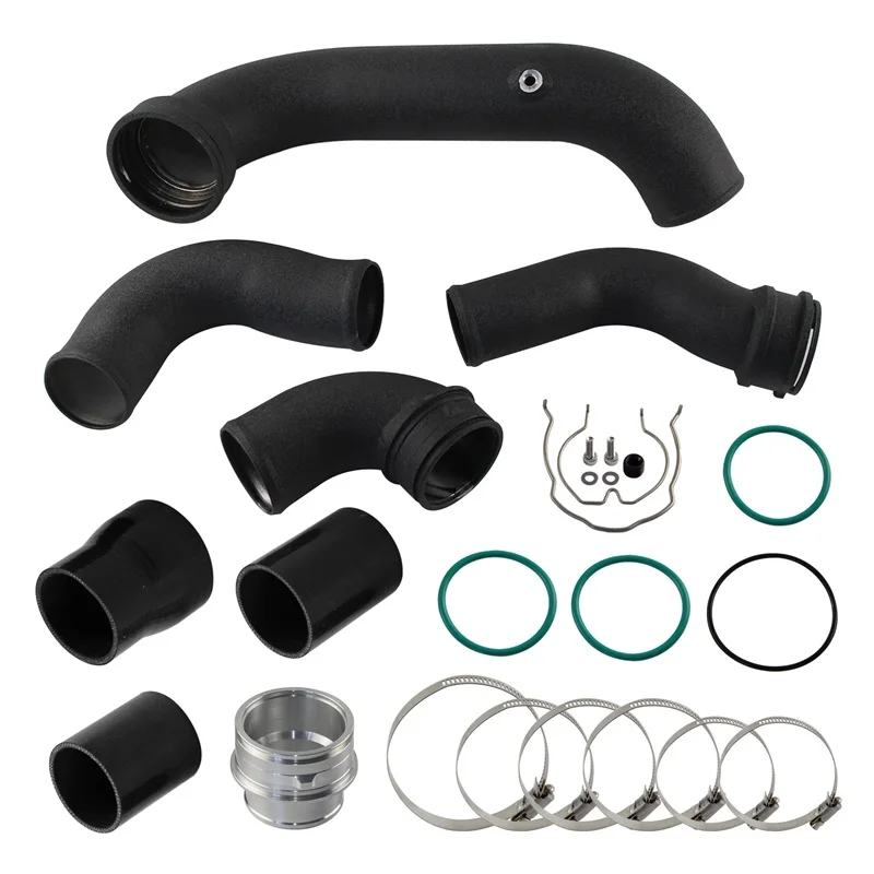 알루미늄 슈퍼 차지 파이프 및 부스트 파이프 터보-인터쿨러 키트, BMW N55 E8X E9X 135i 335i 3.0 터보 1 시리즈 E82 E88 06-13