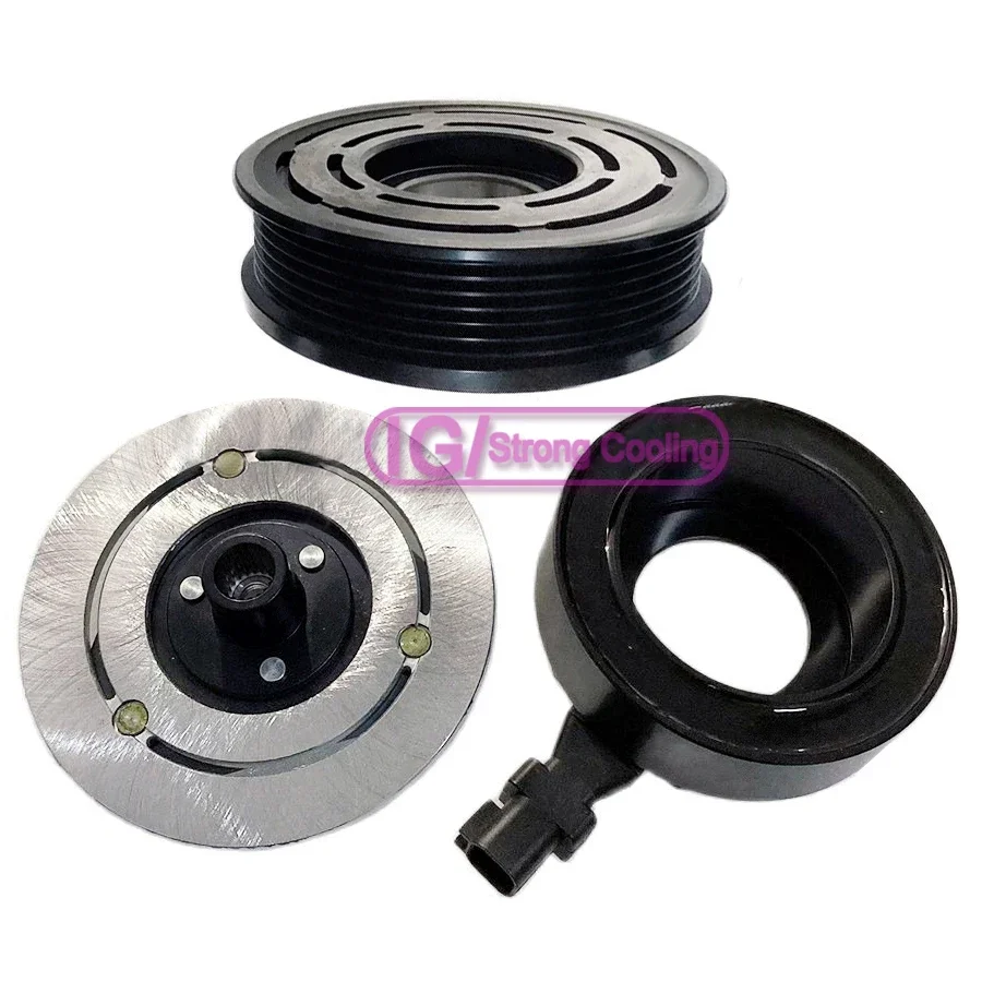 New AC Air Conditioning Compressor Electromagnetic Magnetic Clutch For Land Rover Freelander 2 2.2 LR017930 LR041119 LR027784