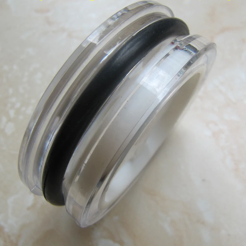 1PC Metrico Maschio di Plastica Livello Olio Spia Finestra di Vetro Testa Esagonale 1.5mm 2mm BSPP/testa Rotonda (senza Threadm20-m65) Per Compressore D'aria