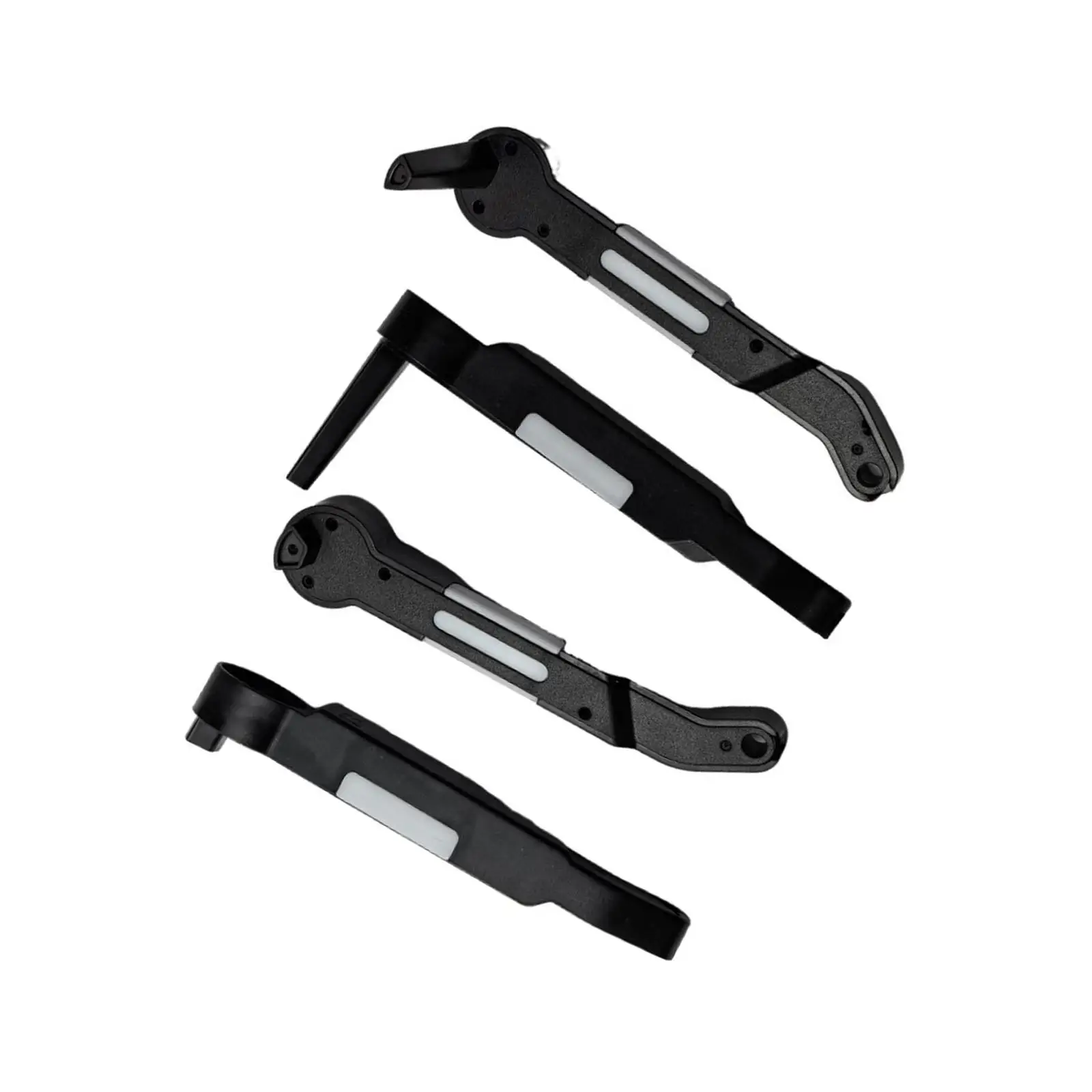4x Drone Motor Arm Set Front and Rear Assembly Professional Body Frame Lightweight Axis Arms Part for E88 Replacement