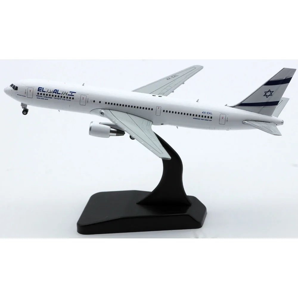 XX4170 Alloy Collectible airplane Gift JC Wings 1:400 EL AL Airlines Boeing B767-300ER Diecast Aircraft Model 4X-EAL With Stand