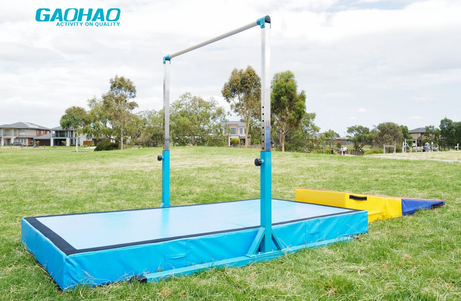 GAOHAO gymnastics bar for kids Height adjustable  hot gymnastics equipment for sale gymnastics horizontal kip bar