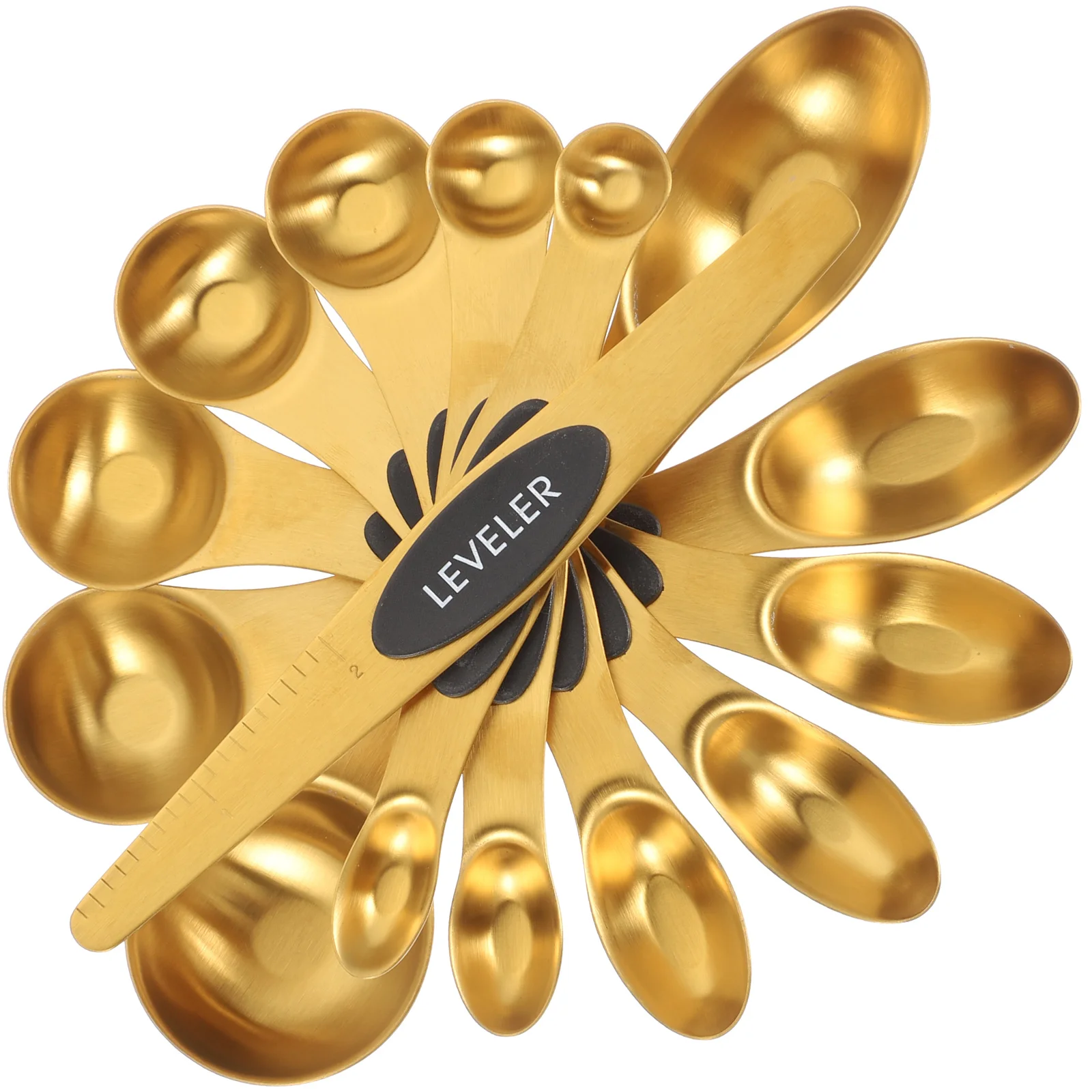 

Small Coffee Scoop Measuring Spoon Set Scoops Spoons Cute Salt Golden Multifunctional