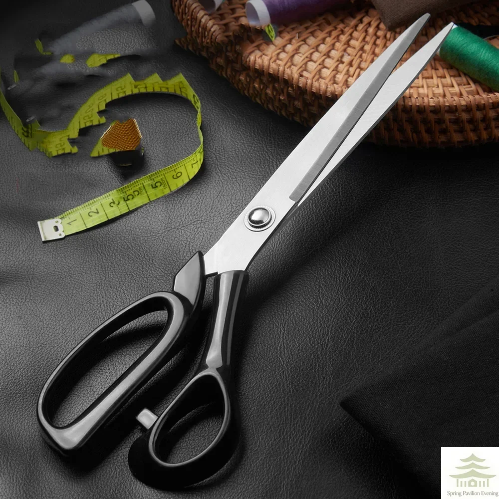 8 Inch Stainless Steel Tailor's Scissors For Fabric Professional Sewing Tool Garment Scissors Durable