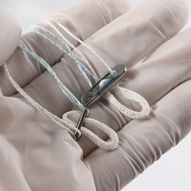 ACL/PCL Uses UHMWPE Material To Fix The Titanium Ring Inner Button with A Titanium Loop Plate