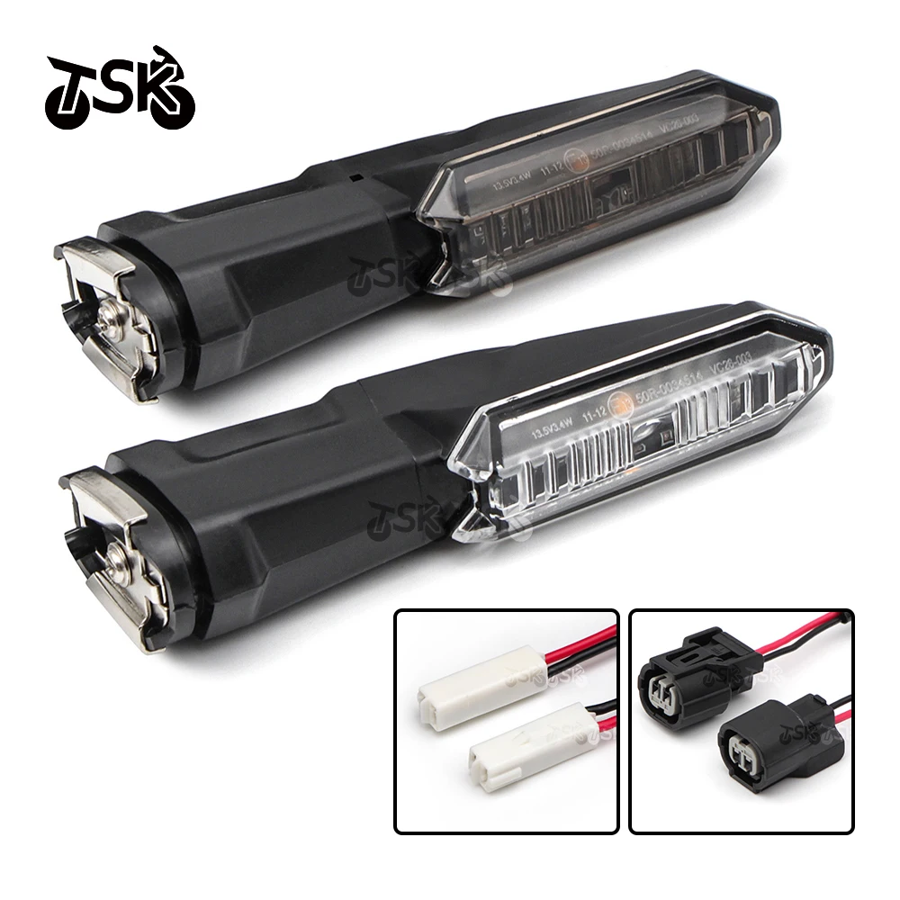 For Kawasaki Z900 Z1000 Z800 Z750 Z650 Z300 Z400 Z125 Motorcycle LED Turn Signal Indicator Lights Blinkers view 3