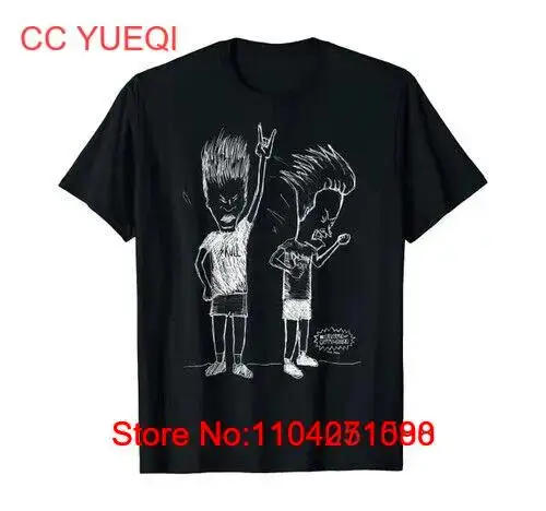 

Beavis and Butt-Head Head Bang Sketch Graphic T-Shirt