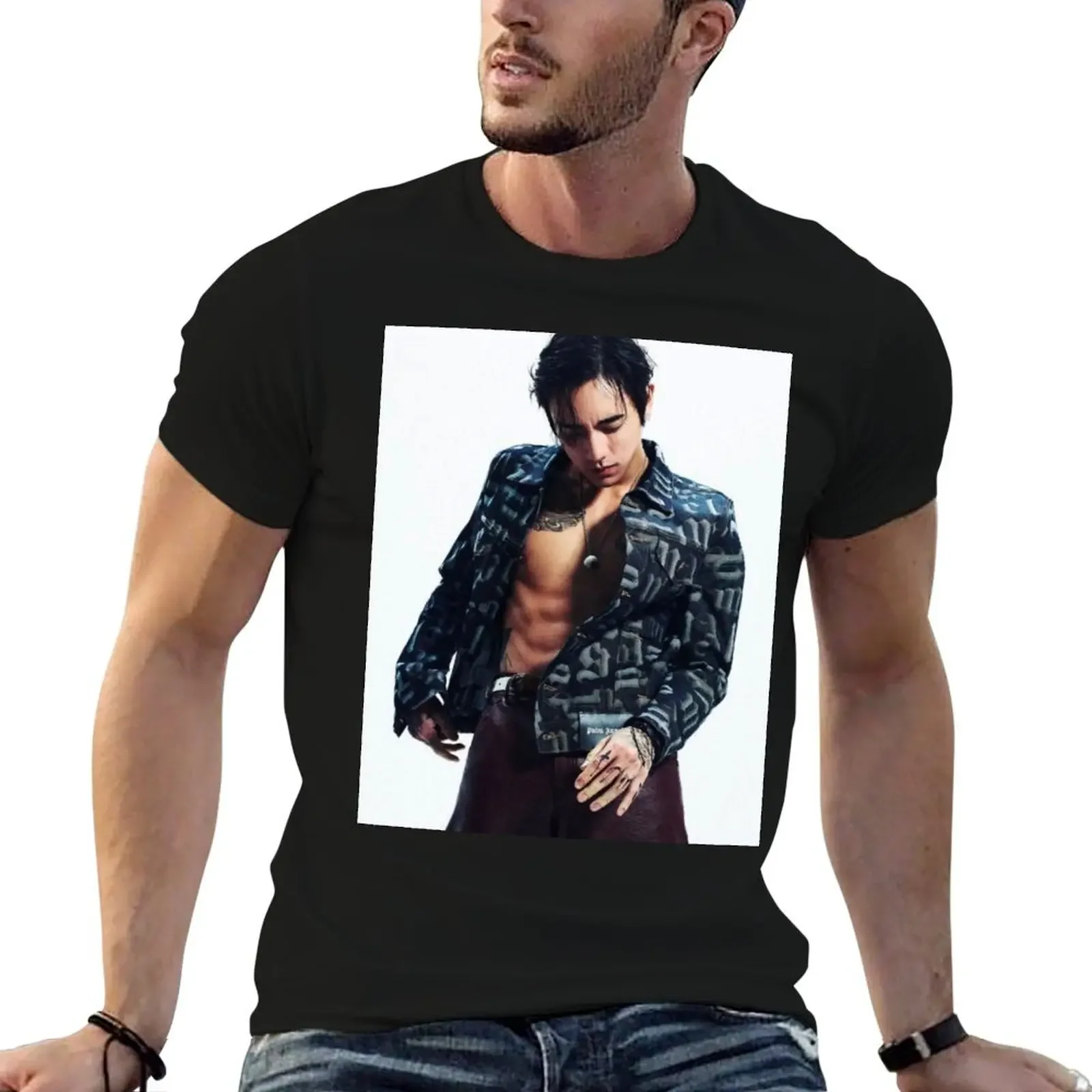 DPR IAN mito abs hot sexy beautiful poster kpop dream perfect regime Tri-blend T-Shirt street wear shirts men