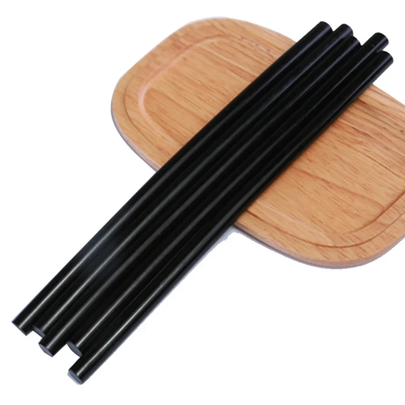 10-30Pcs Lem Tembak Panas Hitam Daya Rekat Tinggi 7mm untuk Perbaikan Kerusakan Mobil, Alat Perbaikan DIY, Lem Tembak Panas untuk Perbaikan Penyok Tanpa Cat