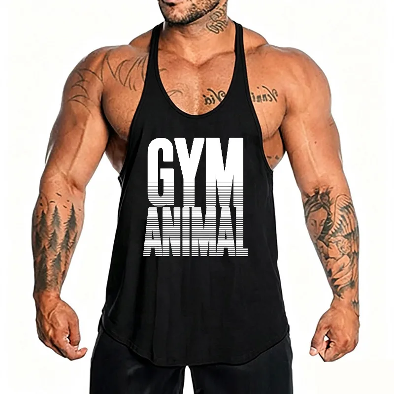 Men Running Vests Multi Colors Stringer Vest, Quick Dry Breathable Sleeveless Top For Running Fitness Gym Training