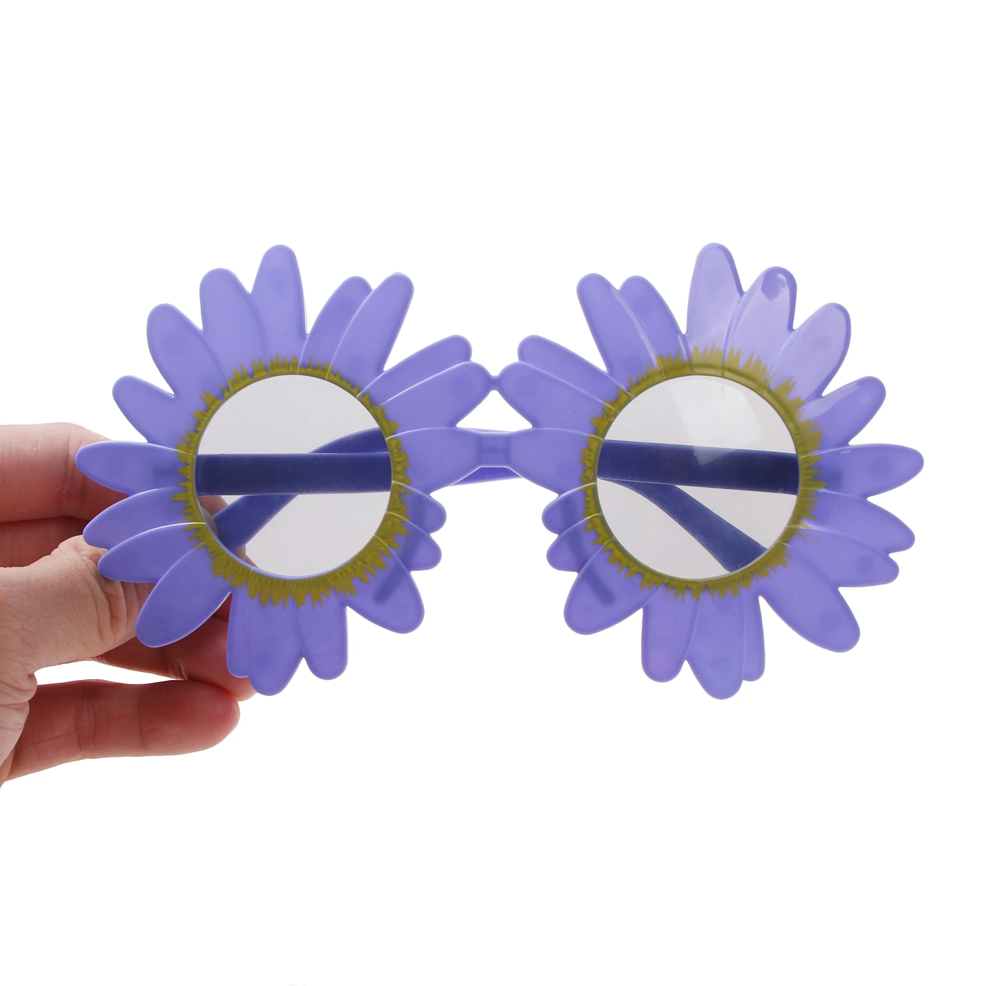 Sonnenblumen-Sonnenbrille, kleine Gänseblümchen-Form, Sonnenbrille, lustige Party, dekorative Brille, Kunststoff, Sammeln, Picknick, Fotografie-Requisiten – Detail 11