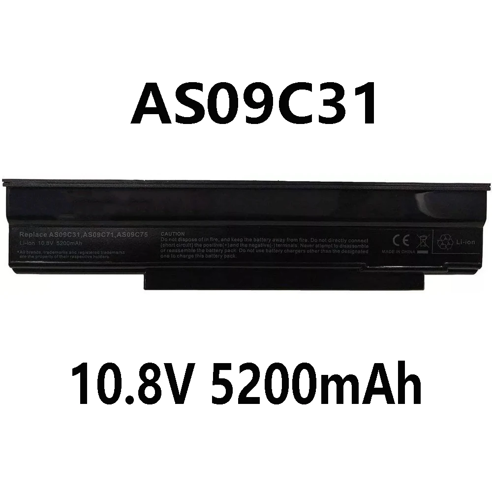 AS09C31 10.8V  5200mAh Battery for Acer Extensa 5635Z 5635ZG GATEWAY NV4400 AS09C71 AS09C75 Z06 ﻿