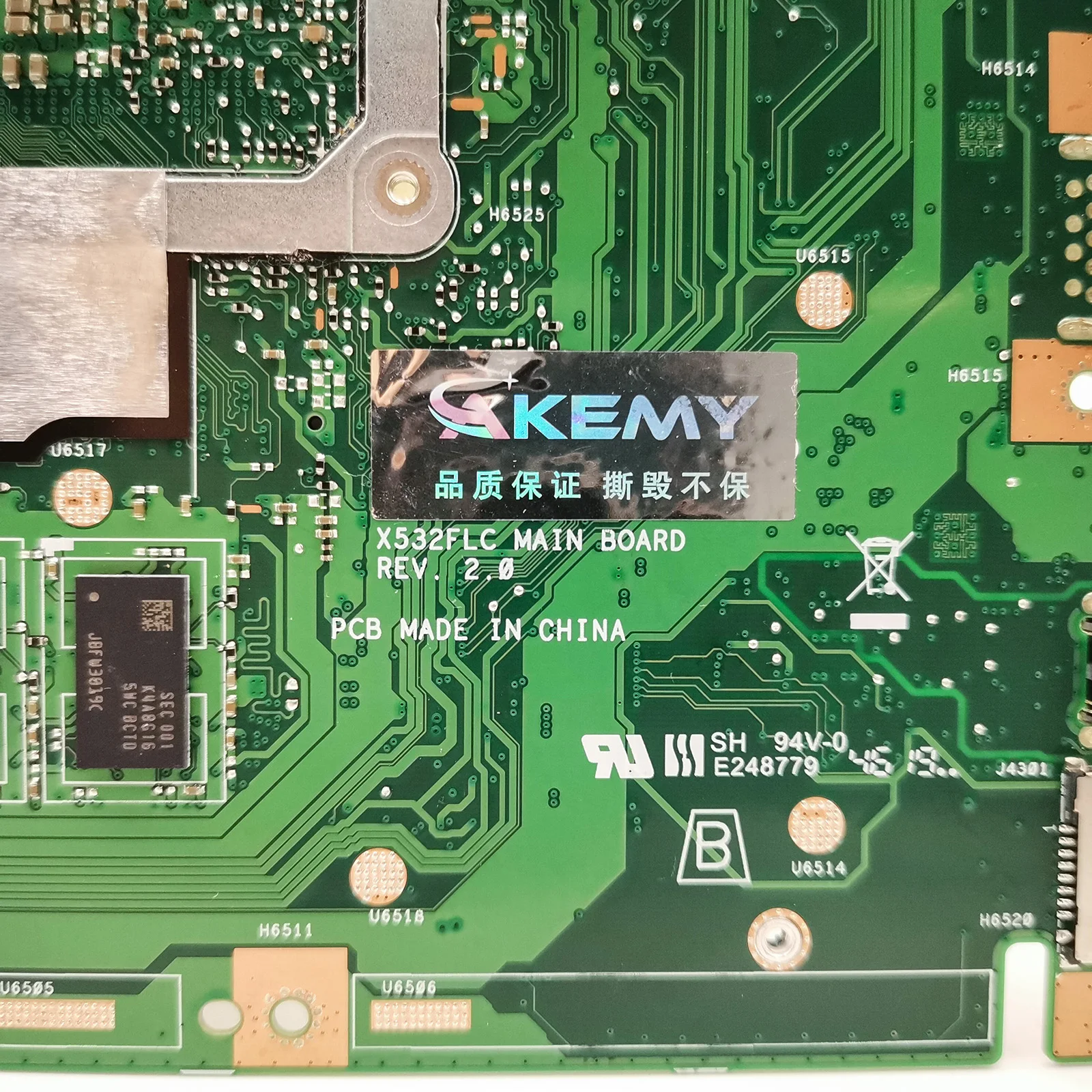 For ASUS X531FA X532F X531F S531F K531F V531F S532F K532F V532F Motherboard X532FA VivoBook X532 X532FC X531FA X533FA X532LA