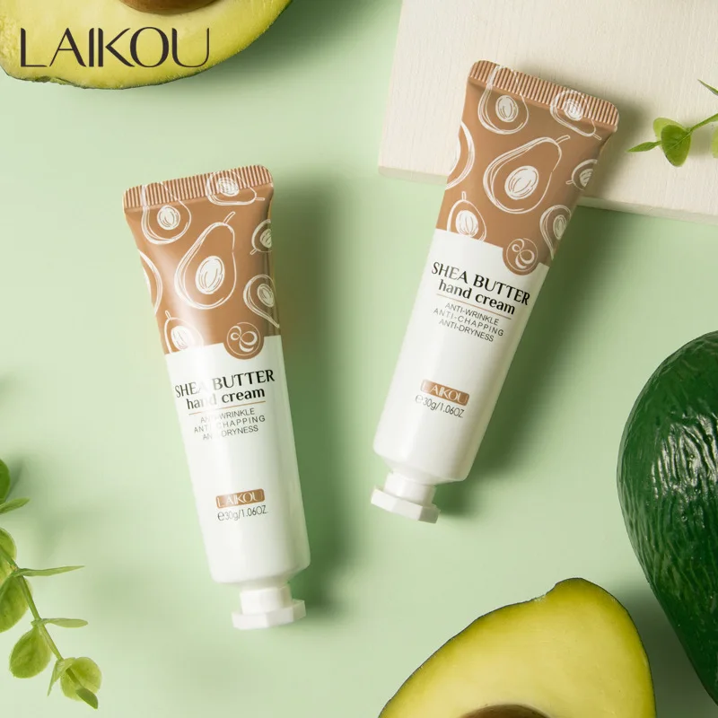 LAIKOU Deep Moisturizing Refreshing Hand Cream Shea Butter Gentle Soften Keratin Improve Dry Body Lotion For Dry Cracked Hands