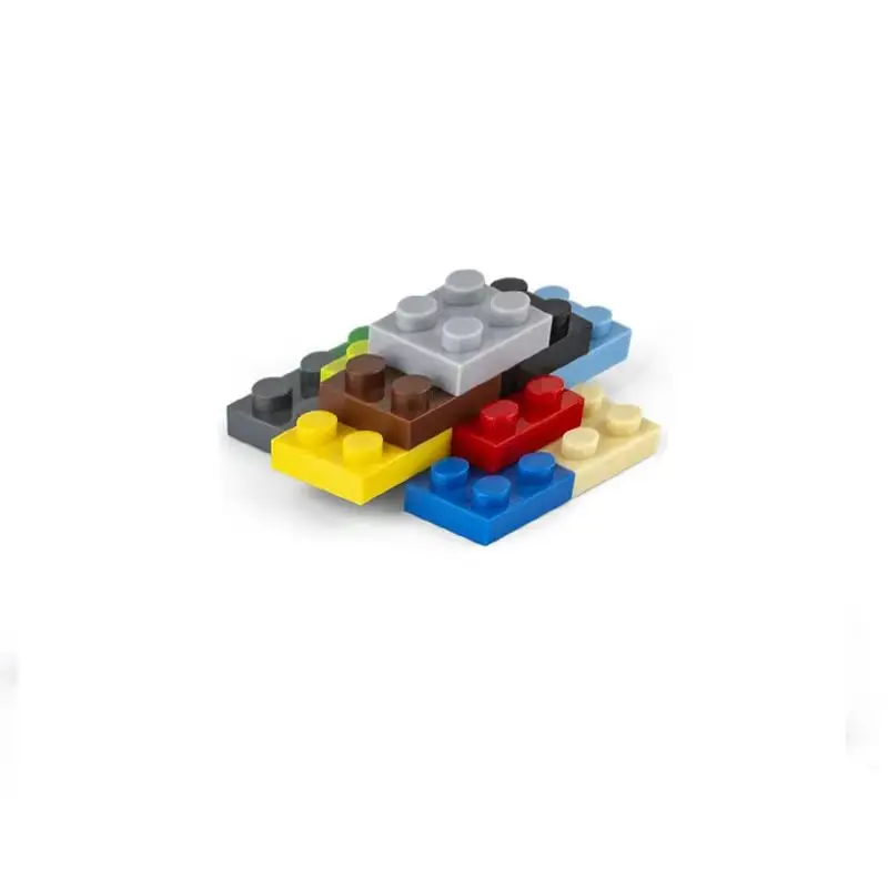 

150pcs DIY Building Blocks Thin Figures Bricks 2x2 Dots Educational Creative Size Compatible With 3022 Plastic Toys for Children