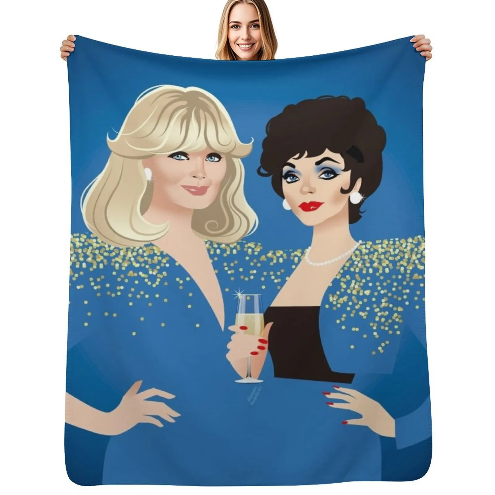 

Frenemies Throw Blanket Fade Resistant Durable Throw Blanket