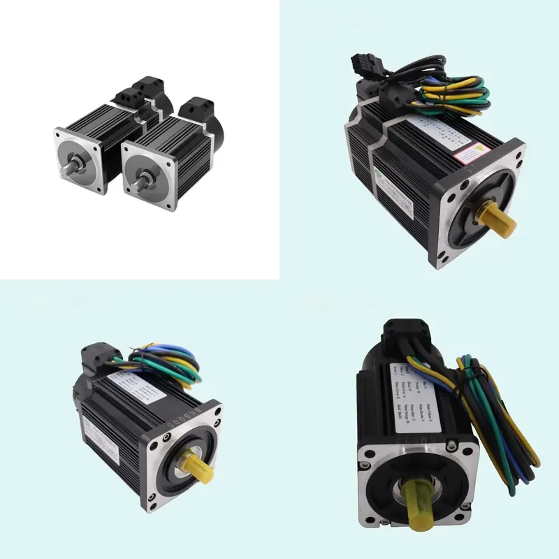 48V 2kW DC Servo Motor High Torque with Encoder Mini DC Servo Motor