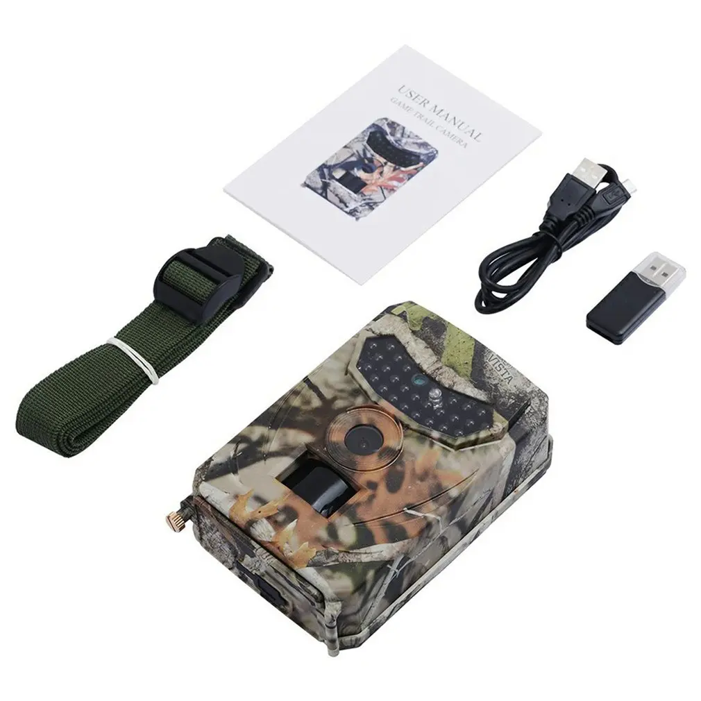 

PR-100 Wildlife Trail Camera 1080P Scouting Infrared Night Vision Waterproof Portable Outdoor Hunting Camera