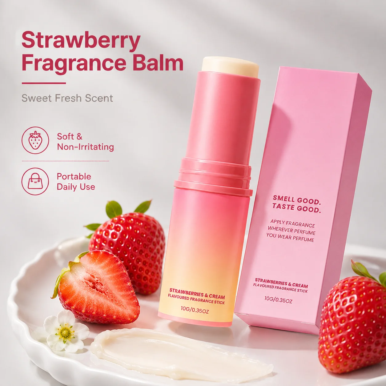 Perfume Fragrance Moisturizer - Bâton de parfum solide à la