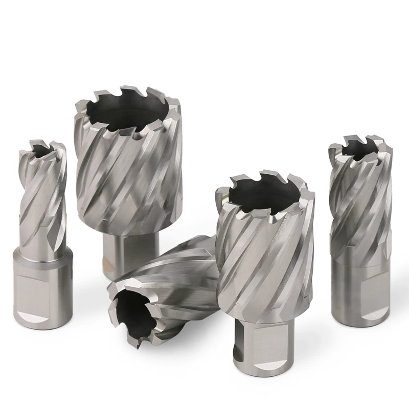 Versery 12-60mm HSS Ringbohrer Kernbohrer 19mm Weldon-Schaft Hohlbohrer für Metall- und Stahlschneidwerkzeug – Detail 8