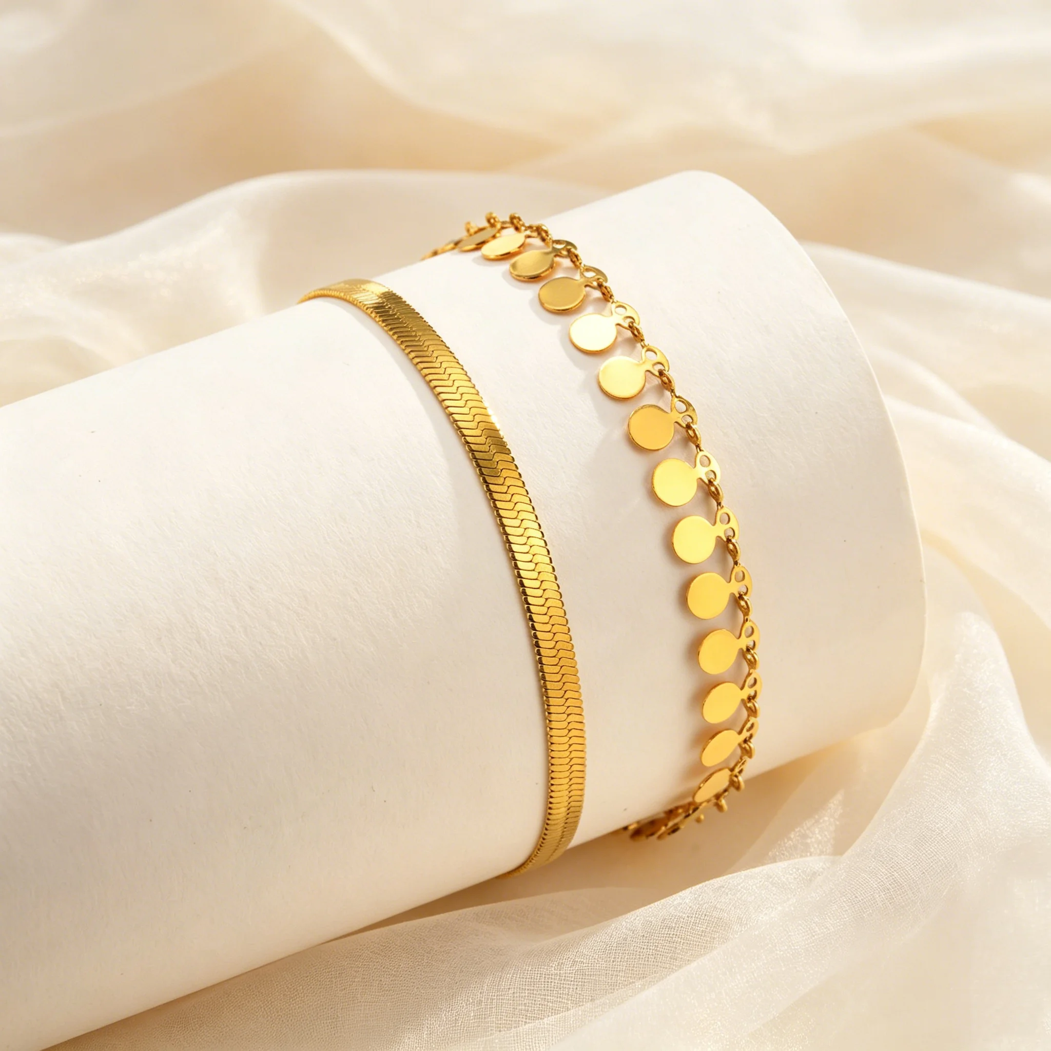 Tobillera Redonda de Acero Ino - Anklet Foot Chain reseña y precio