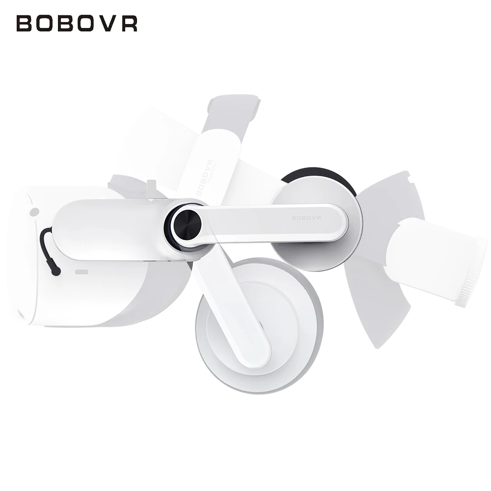 BOBOVR A2 Headphones Suitable For Oculus Quest 2 Built-in Power Magnetic Double Earmuff Design for A variety of Quest 2 Straps