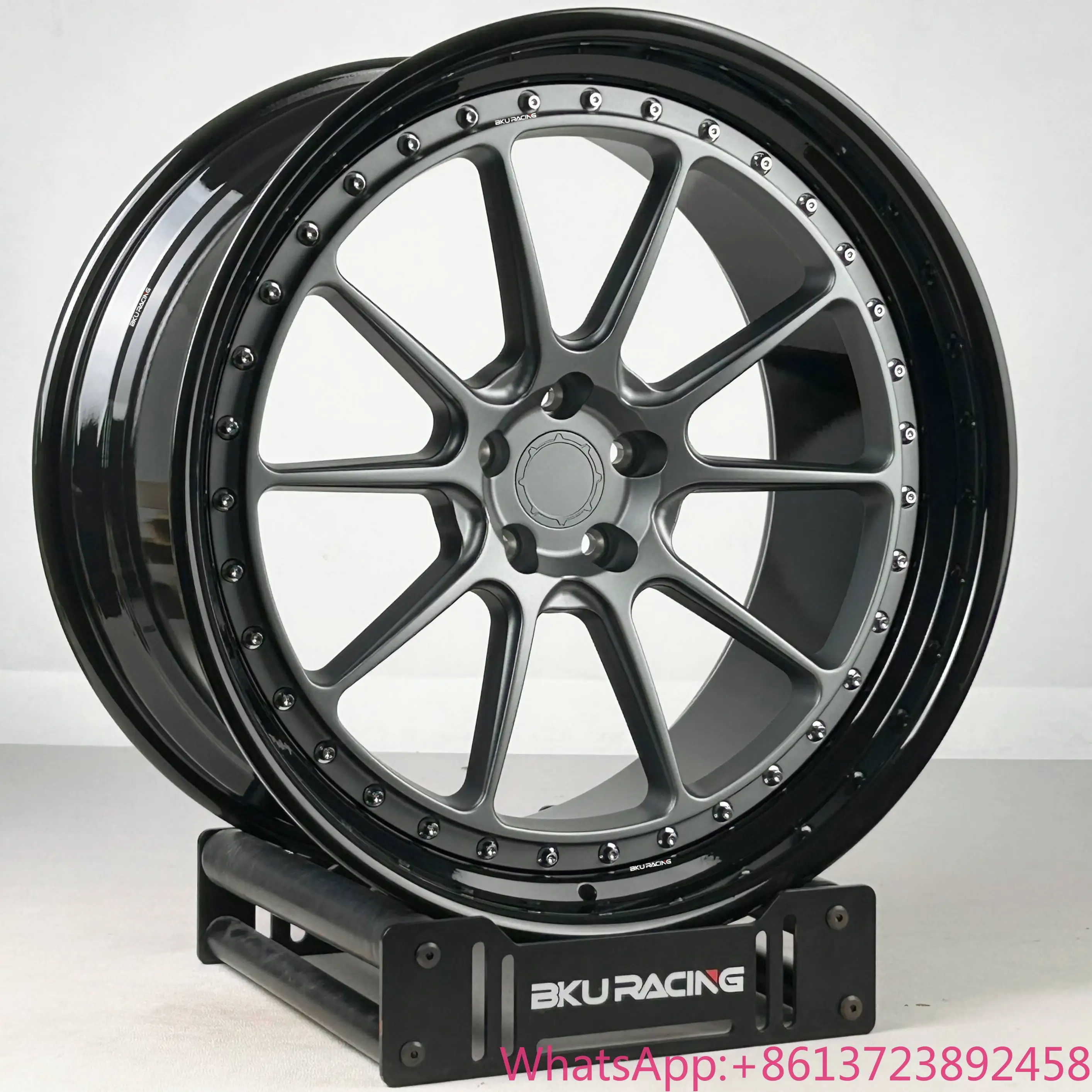 

BK Forged 2 Piece Wheels for Mercedes W205 W204 W211 W212 W213 W221 W222 W223 18 19 20 Inch Rim Polished Alloy 5x112 Wheels