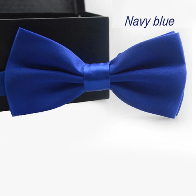 Korean Kids Bowtie For Boys Gril Baby Children Solid Color Bow Tie Reusable Business Fashion Bow Tie Accessories