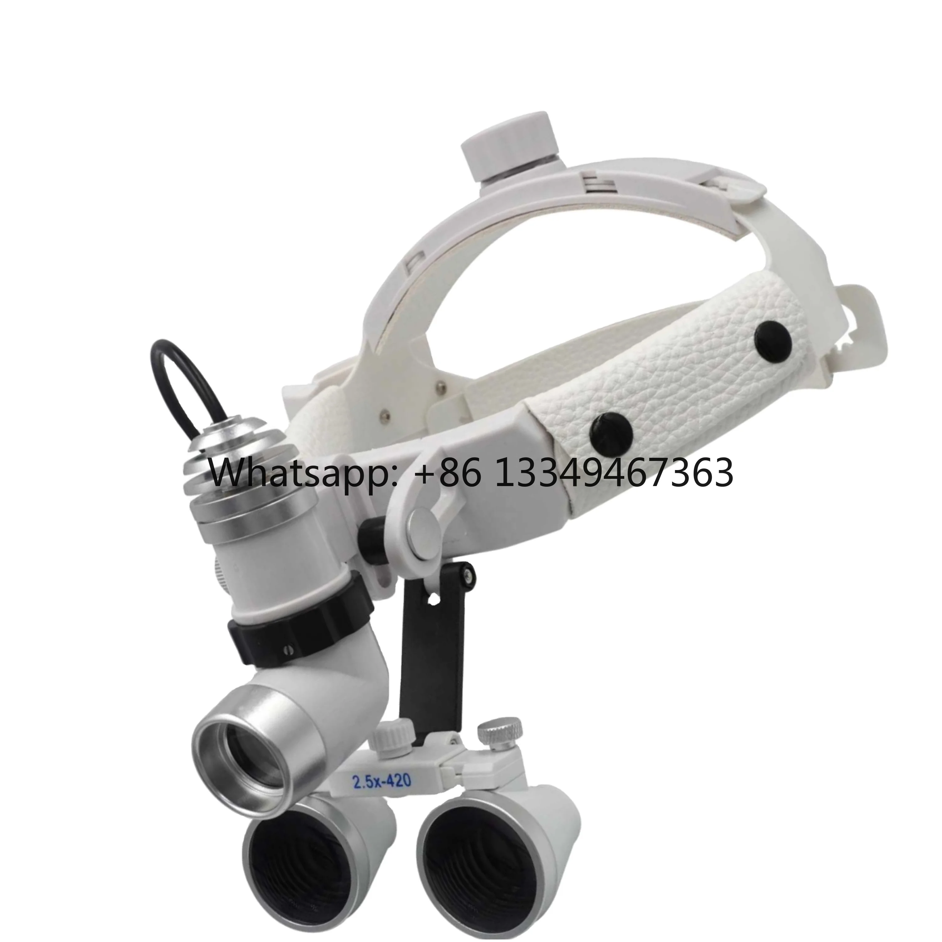 LED Dental ENT Examination Surgery Headlight With Loupes White Medical Surgical Lamp Head Light 5W