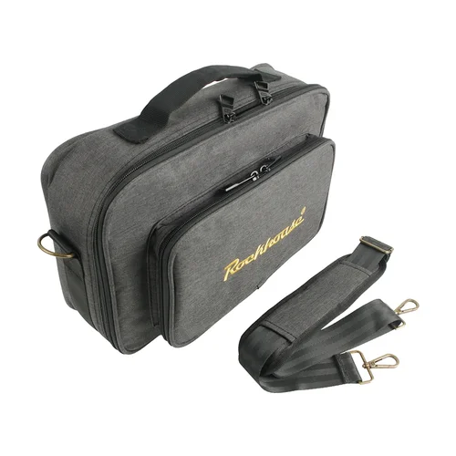 Imagen 2 del producto Bolsa para pedal compacta 1200D, funda para pedalera de guitarra, bolso de hombro, bolso resistente a la abrasión para guitarristas, 3 tamaños opcionales
