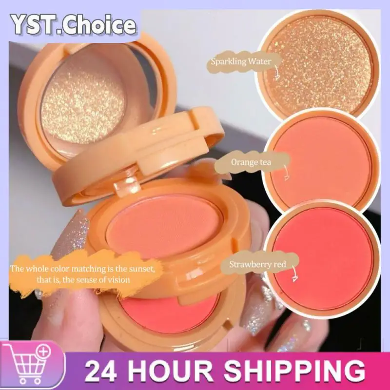 In 1 Makeup Palette Full Color Triple Make Up Highlight Trimming Body Makeup Facial Cosmetics High Color Rendering Face Makeup
