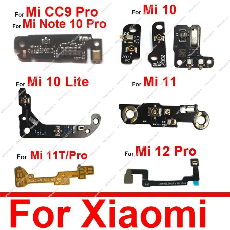 

Mic Antenna Connect Signal Board For Xiaomi Mi 11 11T Pro 10 Lite CC9Pro Note 10Pro 12 Pro Louder Speaker Signal Board Parts