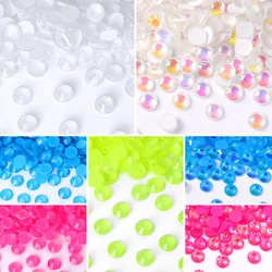 SS6-SS30 Mocha Neon Non Hotfix Flatback Glass Rhinestone Glitter Nail Art Crystals Stones Diamond Gems DIY Accessories for Cloth