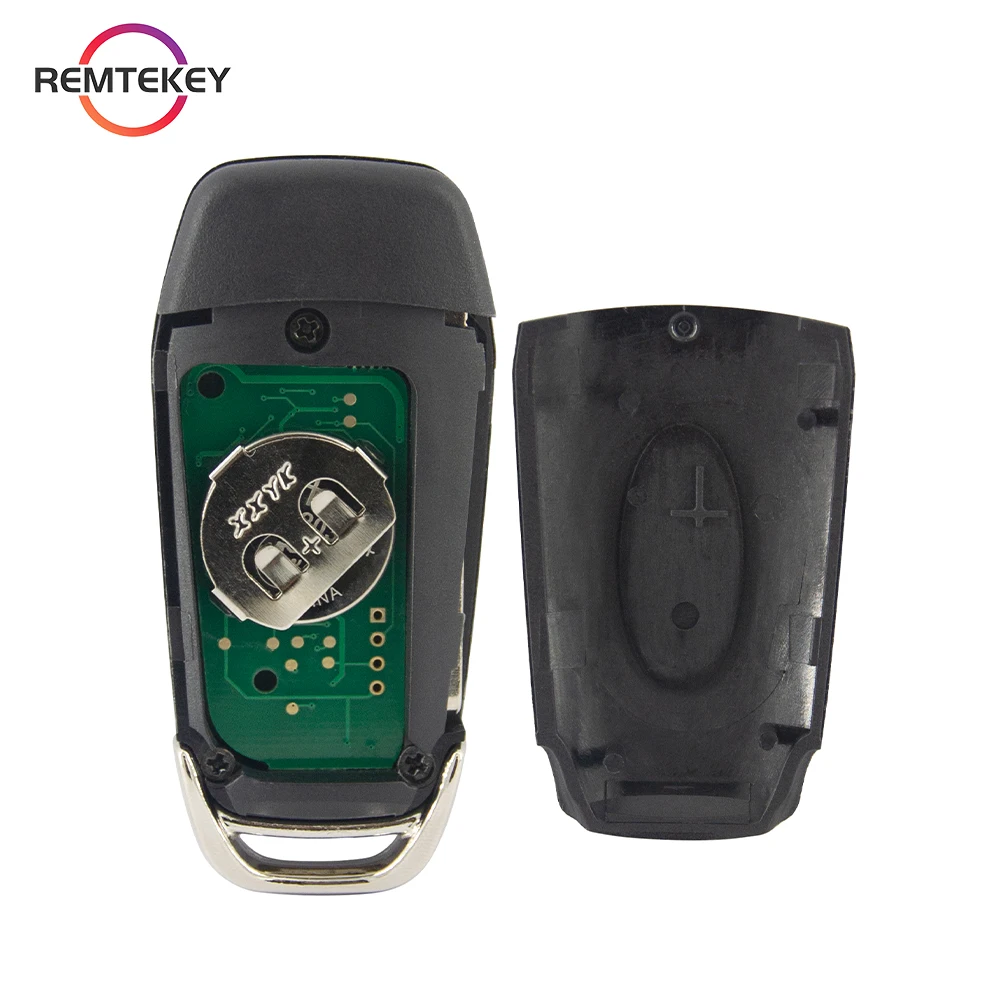 REMTEKEY พลิกสมาร์ทคีย์ Fob รีโมทคอนโทรล ID49 315/433/868/902MHz สําหรับ Ford F150 Ranger 2015 - 2018 Escort Fusion 2013-2016