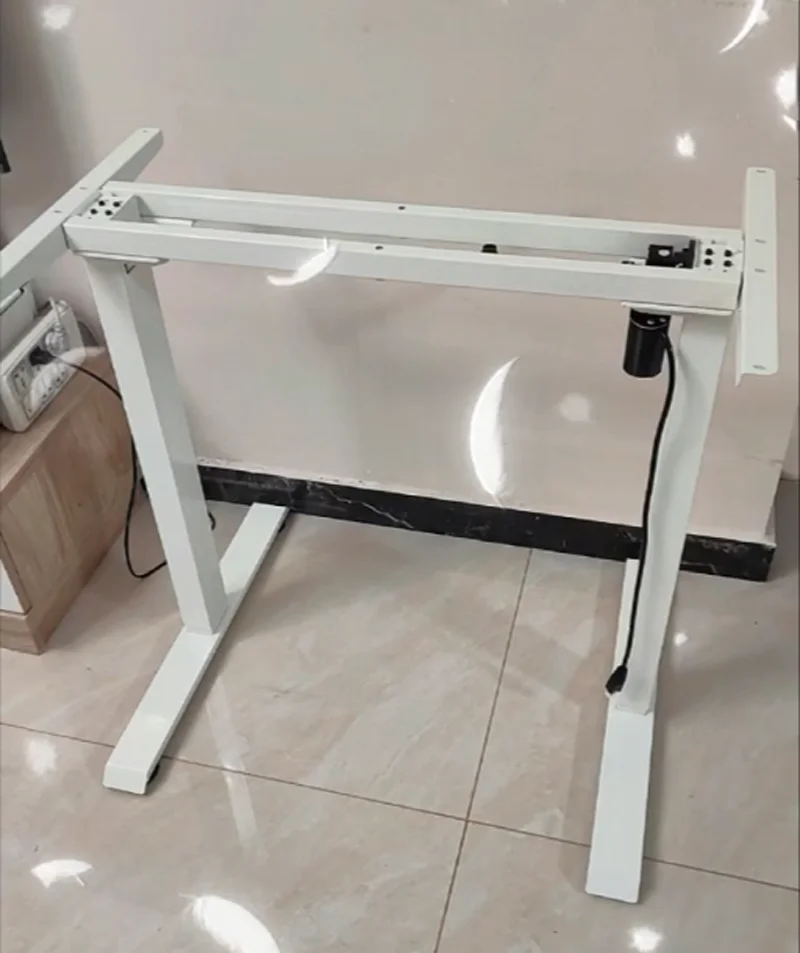 รับประกัน 5 ปี DIY มอเตอร์เดี่ยวสมาร์ทไฟฟ้าขาโต๊ะยกโต๊ะขาตั้งขาตั้งกล้องยกความสูงปรับขาตั้งโต๊ะ