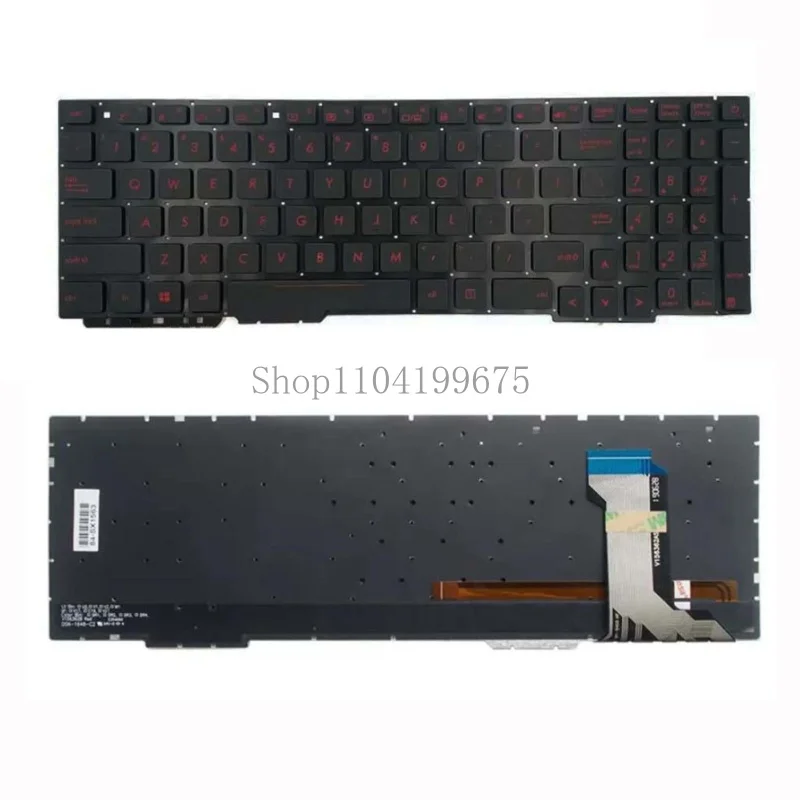 Keyboard for ASUS GL553VD GL553VE GL553V GL753 GL753VD GL753V Black US Backlit