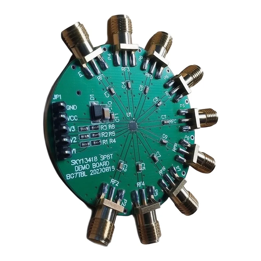 for antenna Arrays RF for antenna Switch SP8T RF Switch RF Switch 50KHz-6GHz Frequency Range Insertion Loss 1dB 1GHz