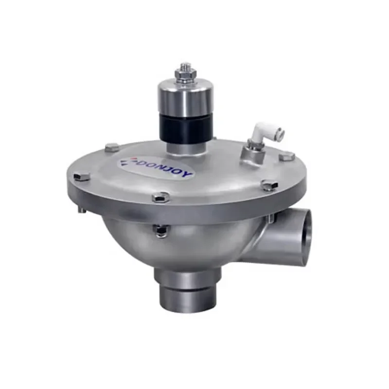 for DONJOY SS316L Pneumatic Sanitary Constant Pressure Regulating Valve 2 Inch Fixed Pressure Safety Valve for Food Beverage