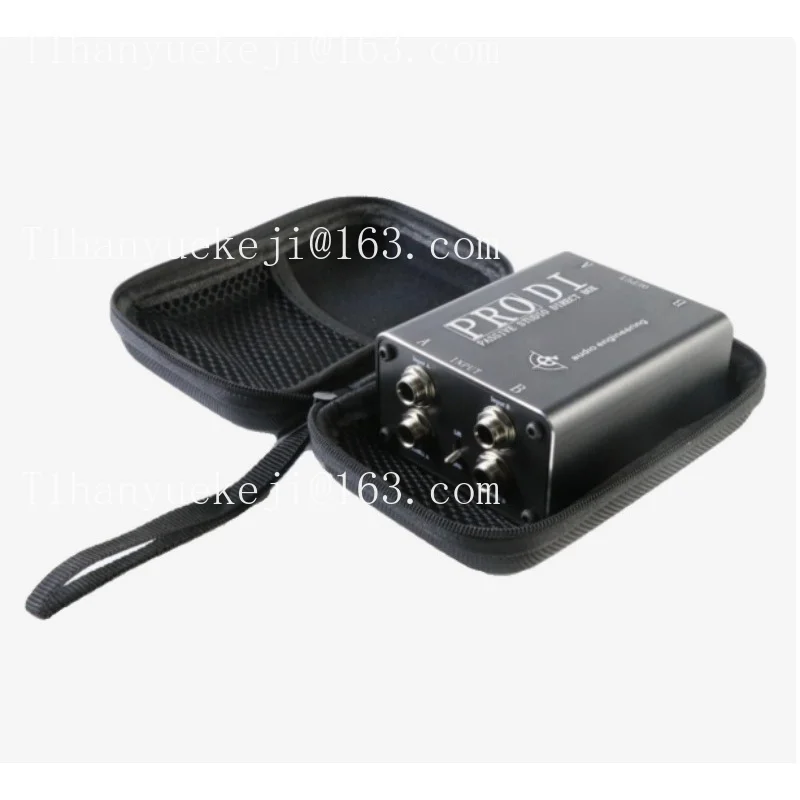 Dual Passive DI In-Box Electric Guitar Bass Impedance Converter Two Passive Stage Effects