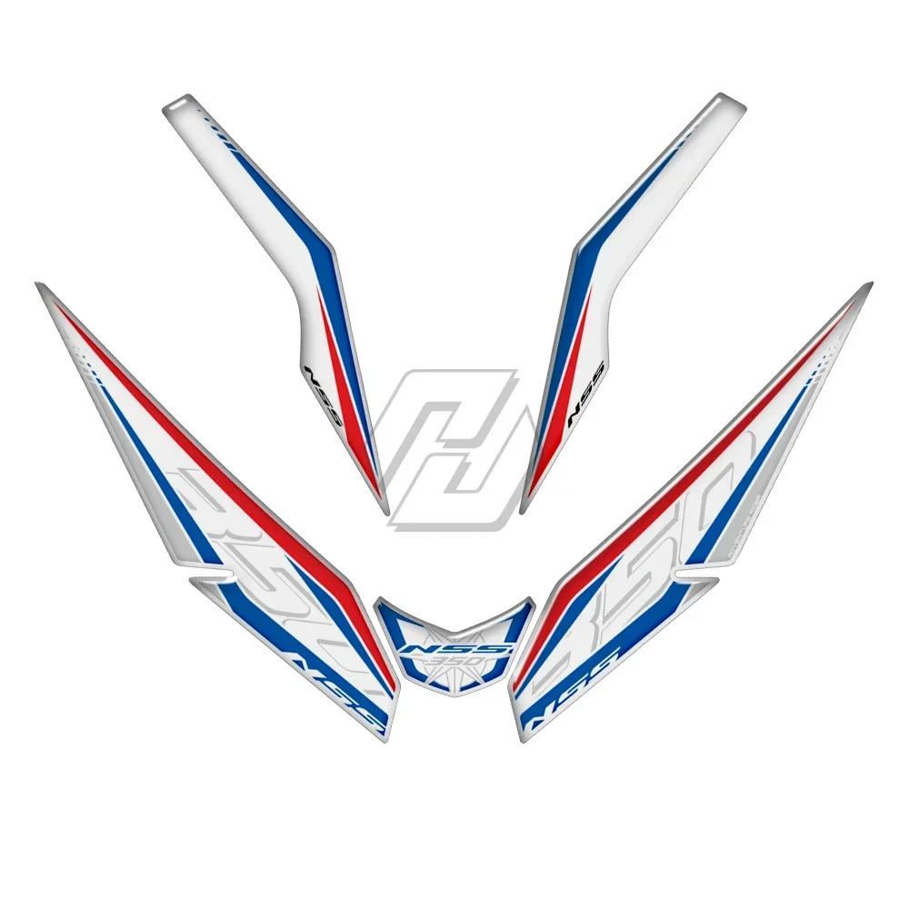 

3D Resin Motorcycle Front Fairing Sticker for Forza NSS 350 From 2023