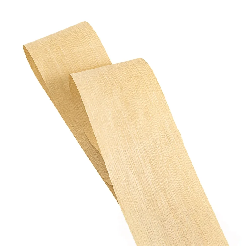 Natural Washed White Oak Straight Grain Veneer, 0.25mm, 250x13cm, For Decoration, Speaker & Marquetry.