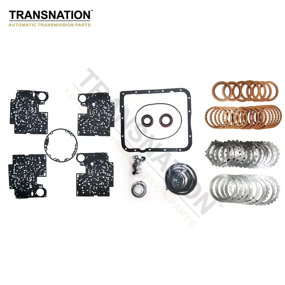 

Transnation 4L60 Transmission Master Rebuild Kit Overhaul Seals Gasket With Clutch Plate For Cadillac 5.7L 1982-1993 B057800A