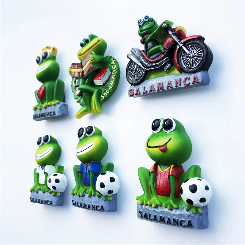 Frog Legend Creative Tourism Commemorative Craft Refrigerator Stickers in Salamanca Province, Spain