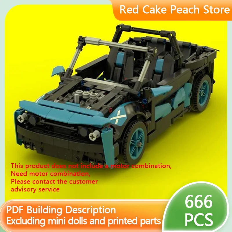 

Speed Racing Car Model MOC Building Bricks Golf Mk1 Cabriolet Convertible Modular Technology Children Holiday Gifts Assemble Toy