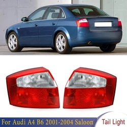 Rear Bumper Tail Light Brake Reversing Lamp For Audi A4 B6 2001-2004 Saloon Taillamp 8E5945217 8E5945218