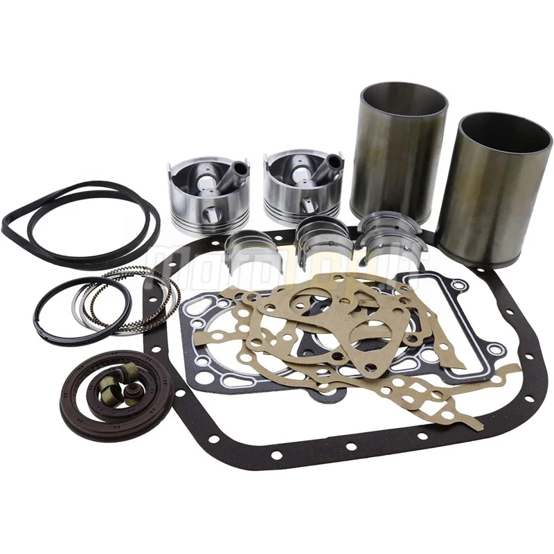 Overhaul Rebuild Cylinder Pinston Gasket Kit for Kinroad Joyner 650cc Engine Sand Spider Commando Buggy 276Q Go Kart 276Q-03001B