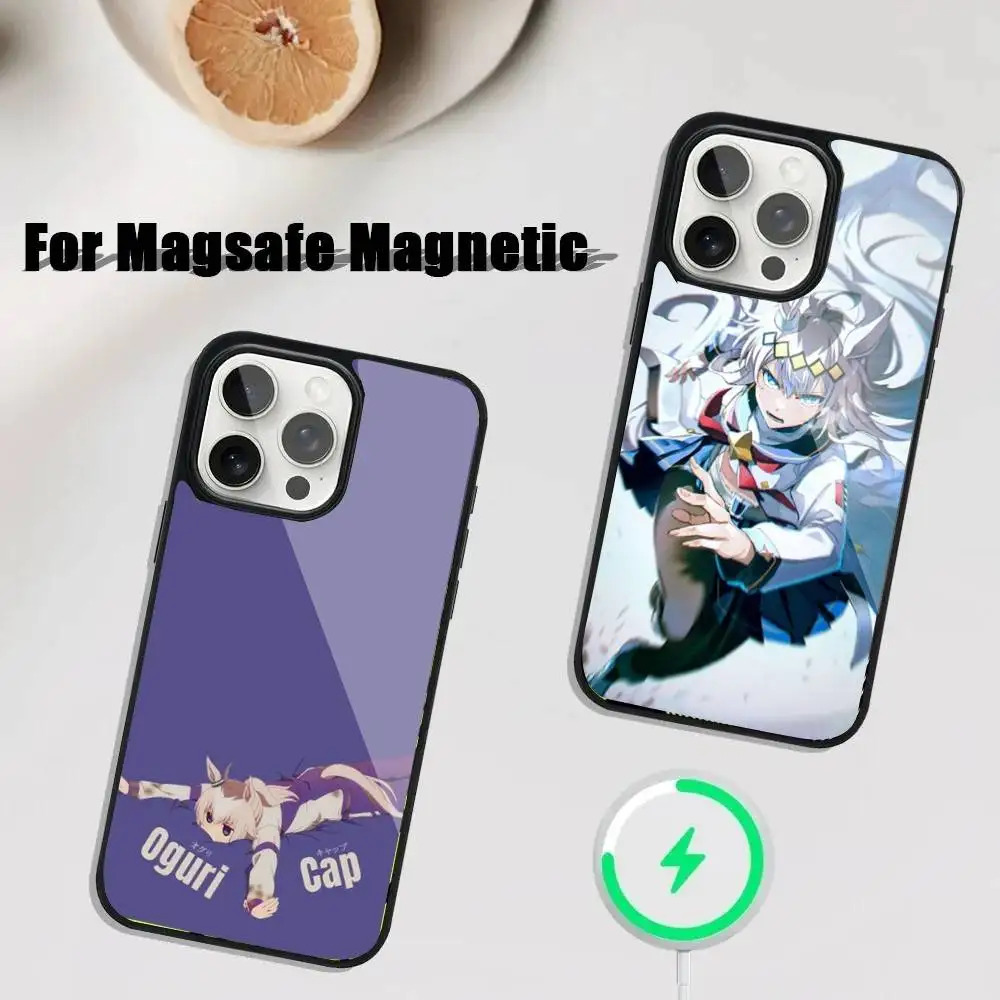 

U-Uma Musume Pretty Derby Phone Case For iPhone 17,16,15,14,13,12,11,Pro,Max,Plus,Mini,SE4,E Magnetic Magsafe Wireless Charging