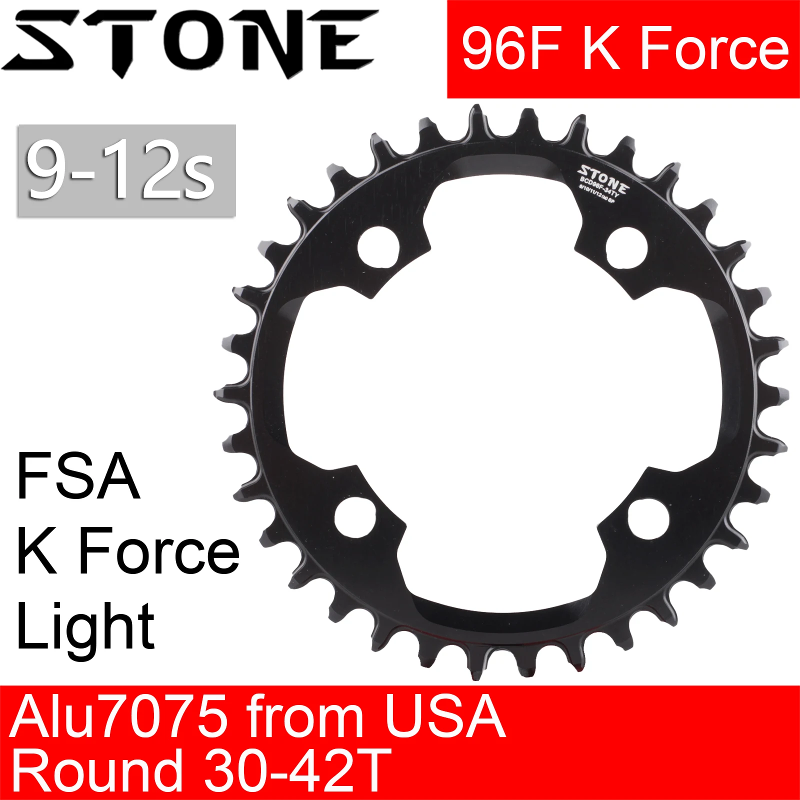 FSA K-Force Light 96BCD Stone Round Chainring Review: Real