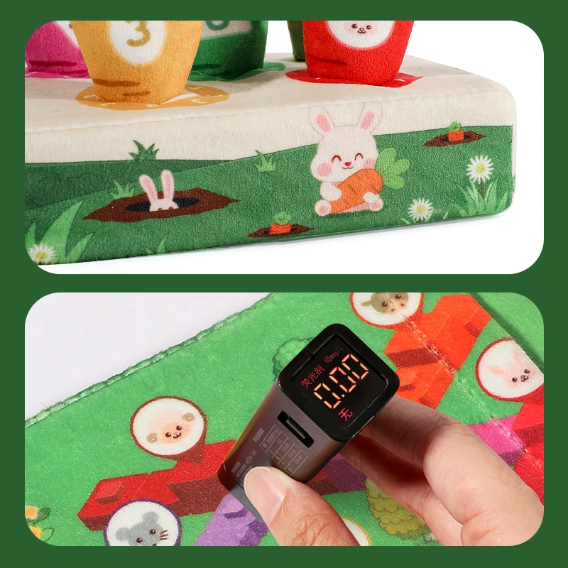 ベビーニンジン収穫ゲームモンテッソーリおもちゃプルカブ幼児運動能力トレーニング色学習教育玩具子供のため